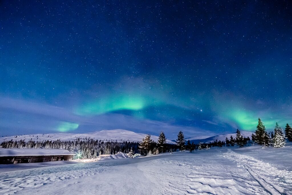 Northern lights, Finnish Lapland