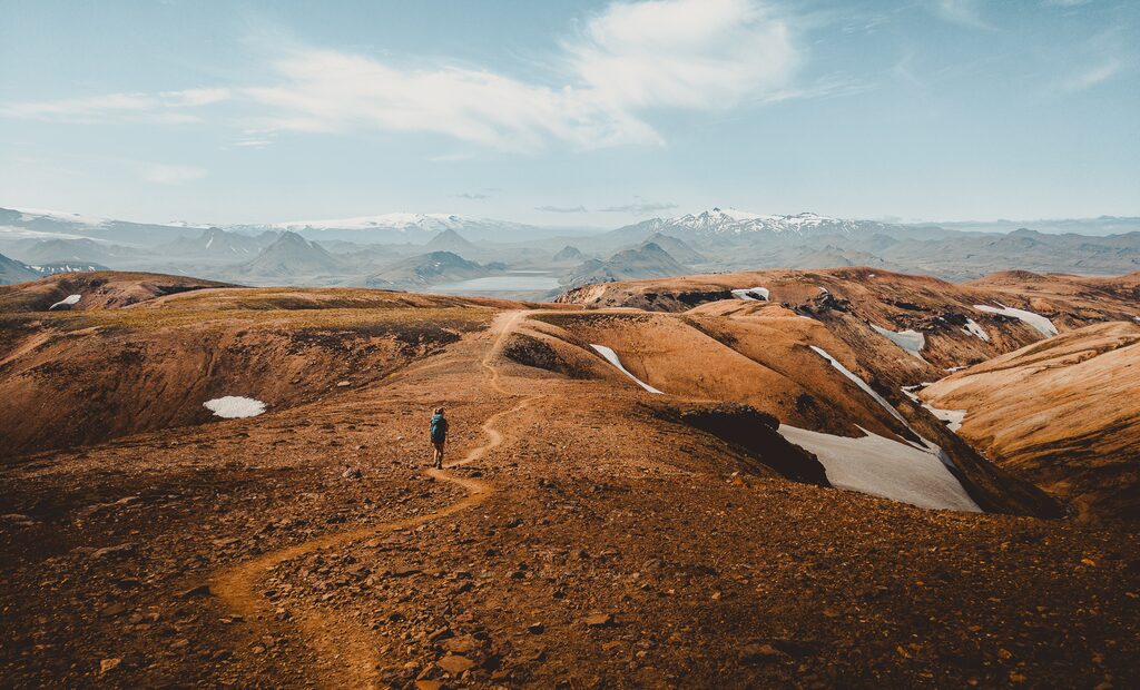 Highland trail, Iceland